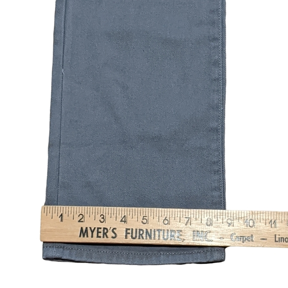 We Wore What? Revolve baby boot gray blue denim cotton casual 30 - Picture 8 of 12